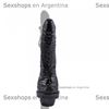 vibrador bananin negro 21x3,5cm